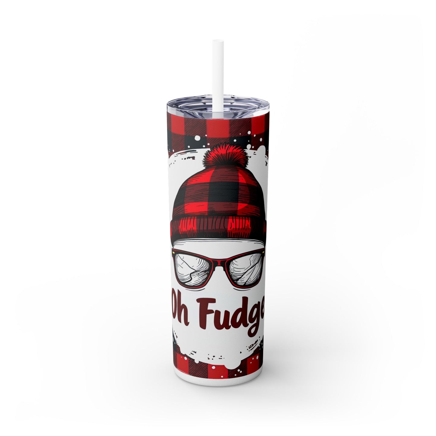 Oh Fudge Christmas Tumbler - A Christmas Story Quote, Funny Holiday, Xmas Tumbler, Gift for Movie Lovers, Festive Drinkware