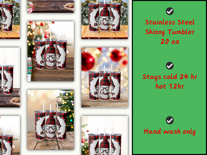 Oh Fudge Christmas Tumbler - A Christmas Story Quote, Funny Holiday, Xmas Tumbler, Gift for Movie Lovers, Festive Drinkware